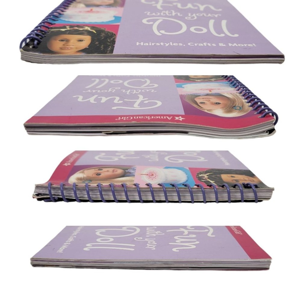 American Girl Fun With Your Doll Hairstyles Crafts And More Spiral Bound Book - Picture 3 of 12